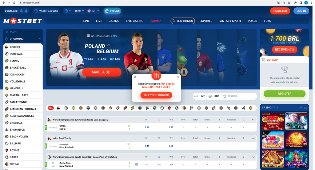 Mostbet Free Bets Bangladesh